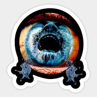 The Crying Eye Sticker